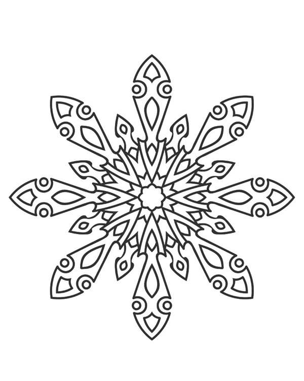 Веселые снежинки