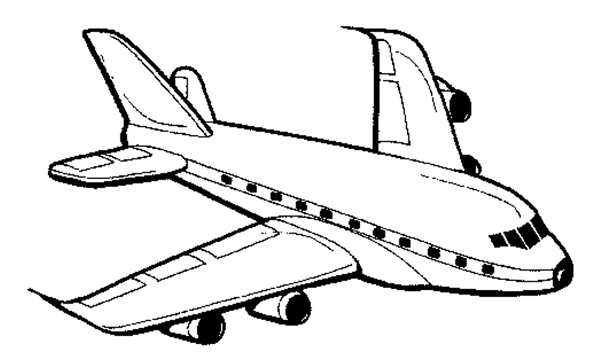Боинг 737 раскраска
