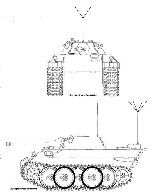 Раскраска танк