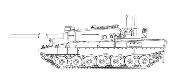 Танк леопард 1 раскраска