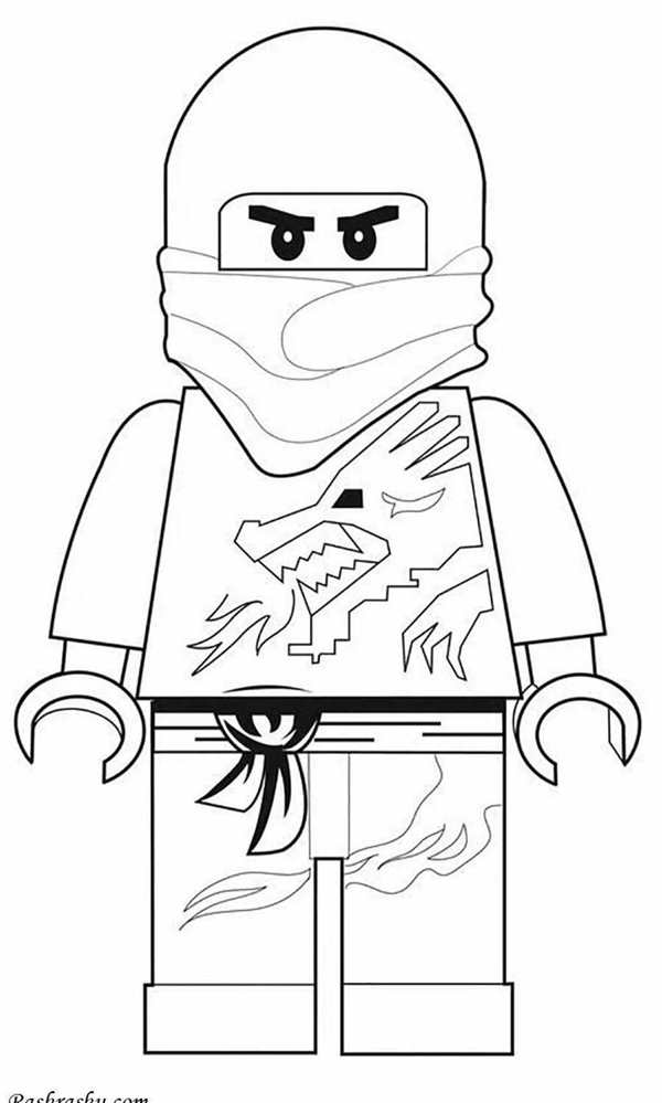 Раскраски LEGO Ninjago