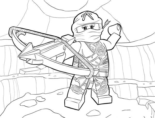 Раскраски LEGO Ninjago