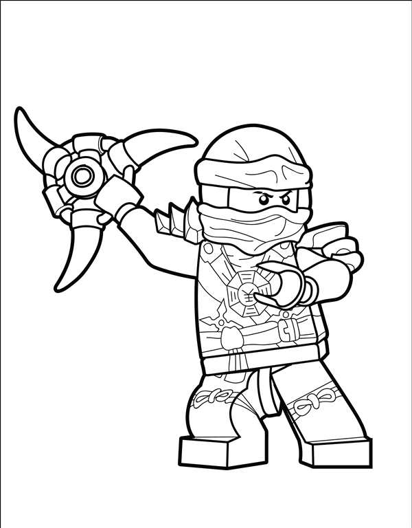 Раскраски LEGO Ninjago