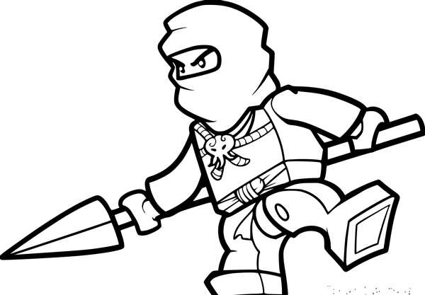 LEGO Ninjago Coloring Pages
