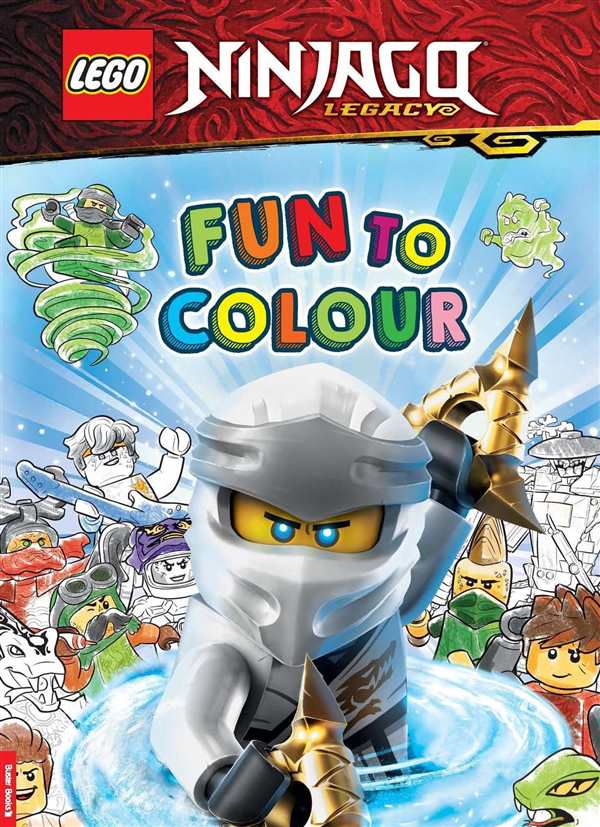 Раскраска LEGO Ninjago Зейн