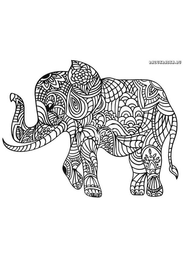 Rhinoceros stylization Графика