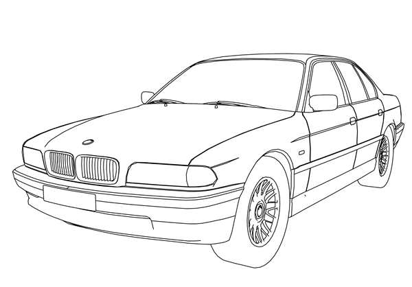 BMW m5 f90 скетч