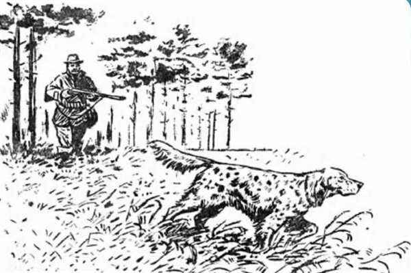 Охотник раскраска