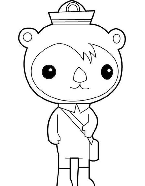 Октонафты раскраска