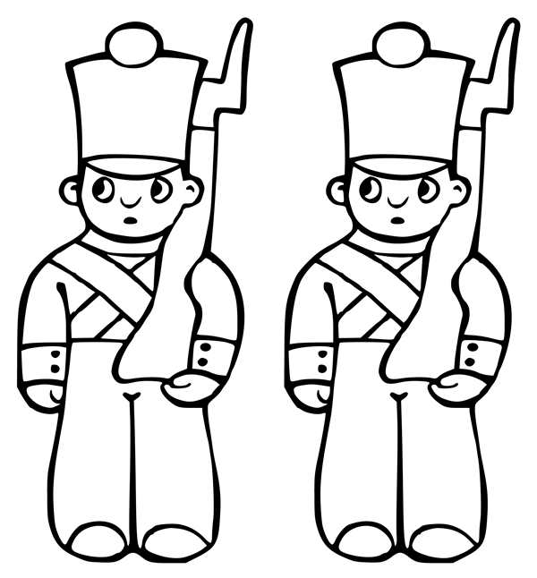 Солдатик рисунок