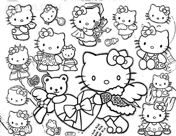 Раскраска от Художницы Kitty