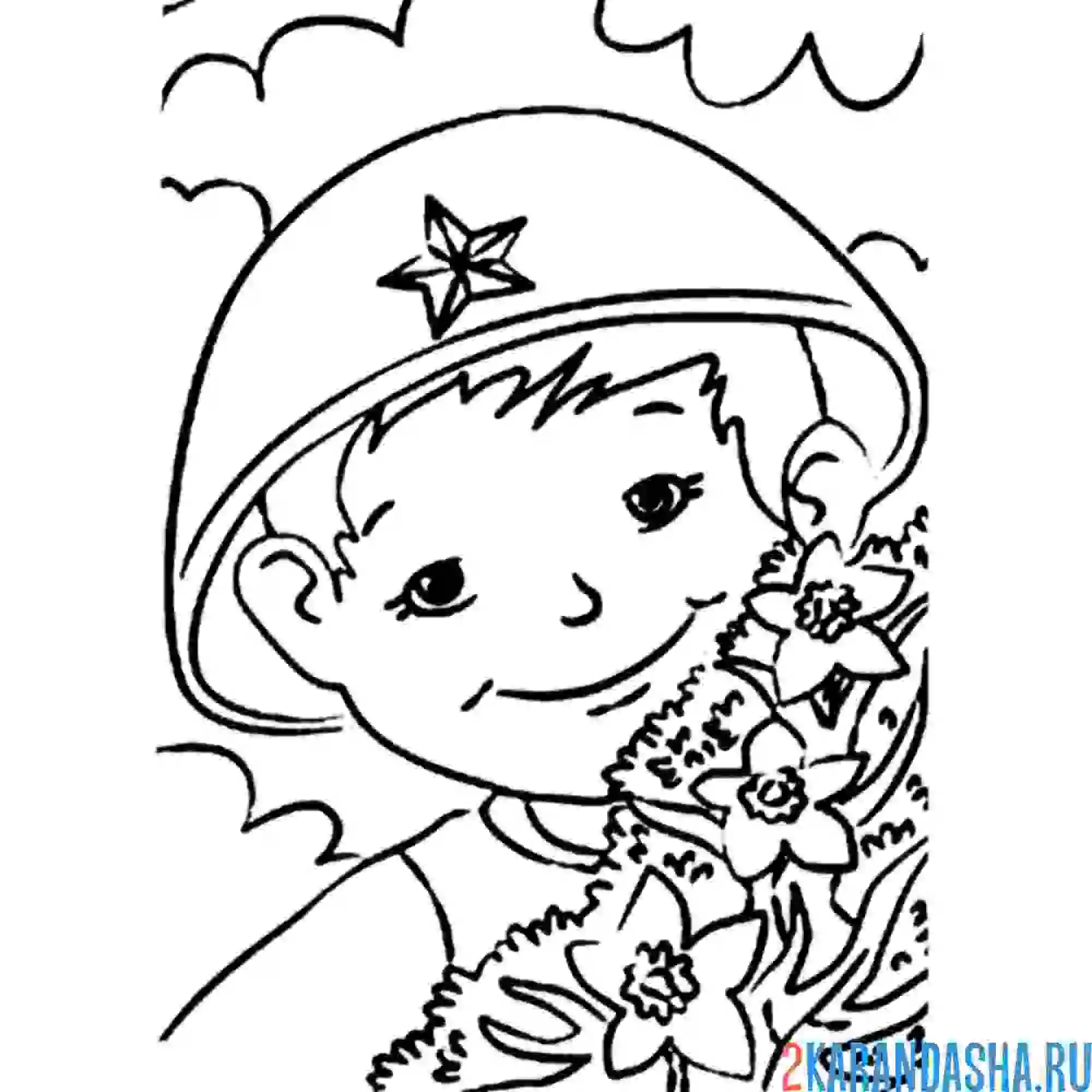 Рисунок на 9 мая