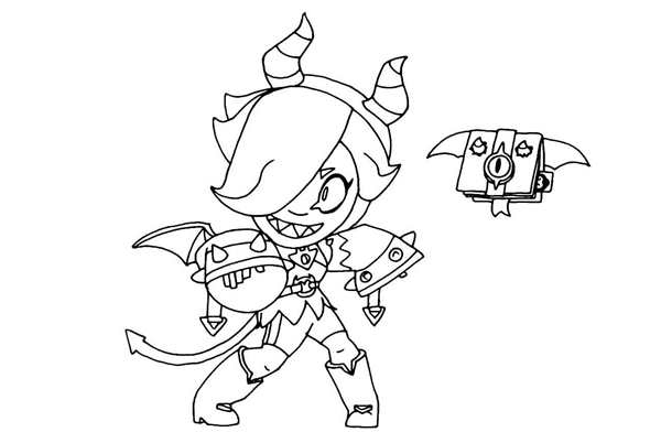 Пайпер из Brawl Stars