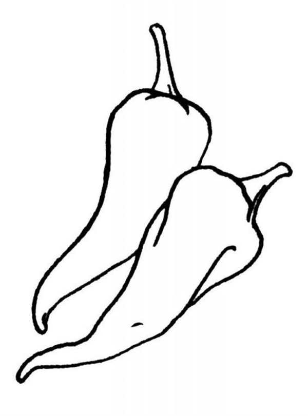 Перец рисунок