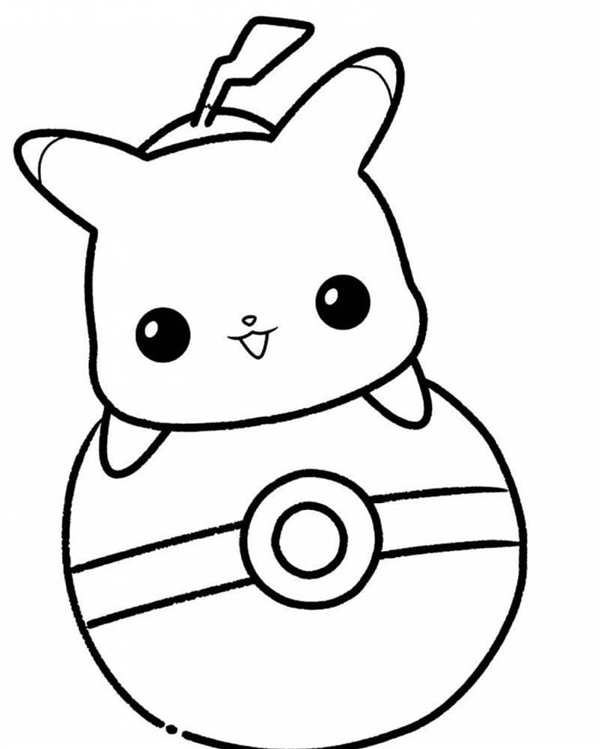 Покемонов Eevee раскраска