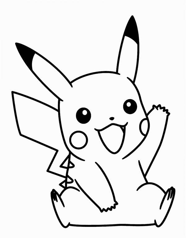Rasskraska ppikachu