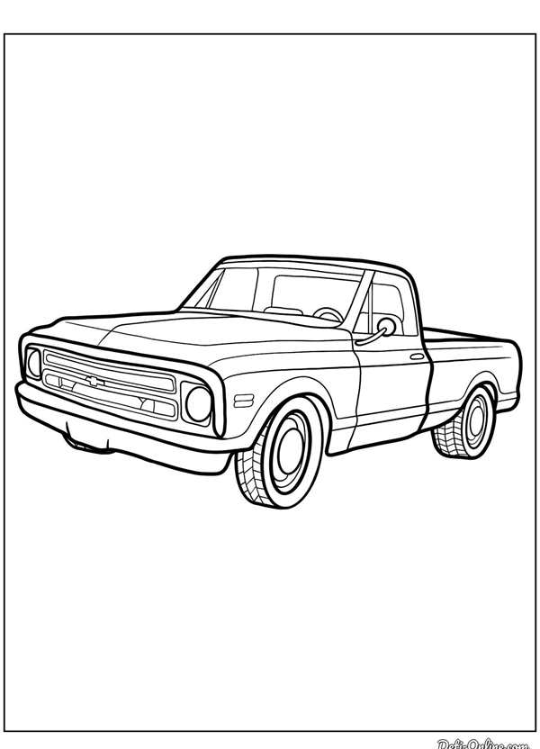 Ford f150 Raptor раскраска