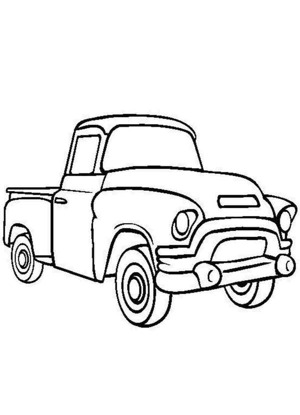 Раскраска Ford f150
