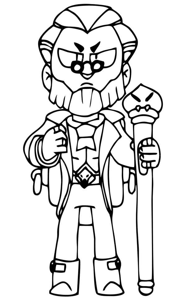Капитан Карл Brawl Stars