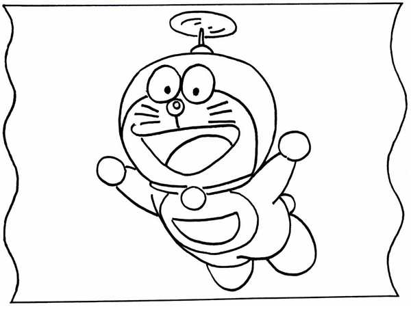 Doraemon раскраска