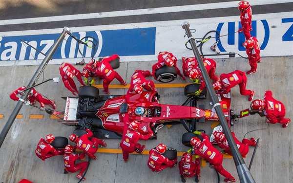 Формула 1 Pit stop