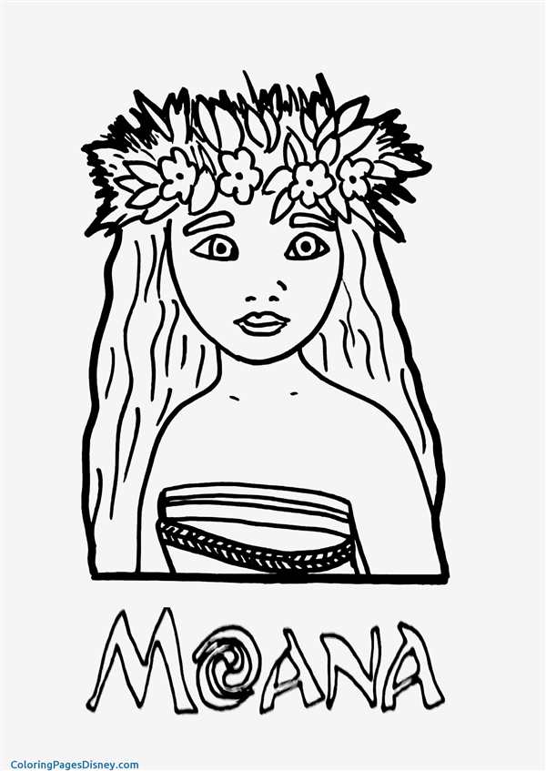 Раскраска Моана и Мауи