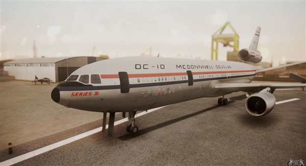 MCDONNELL Douglas DC-10 сбоку