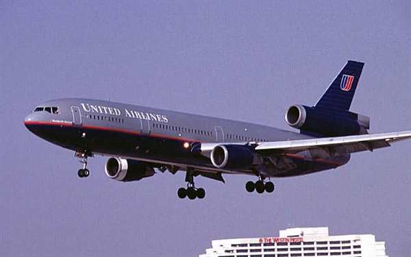Раскраска по номеру МакДонал Douglas DC10