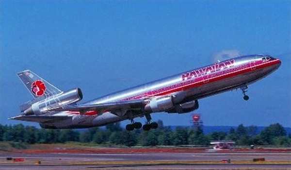Раскраска по номеру МакДонал Douglas DC10