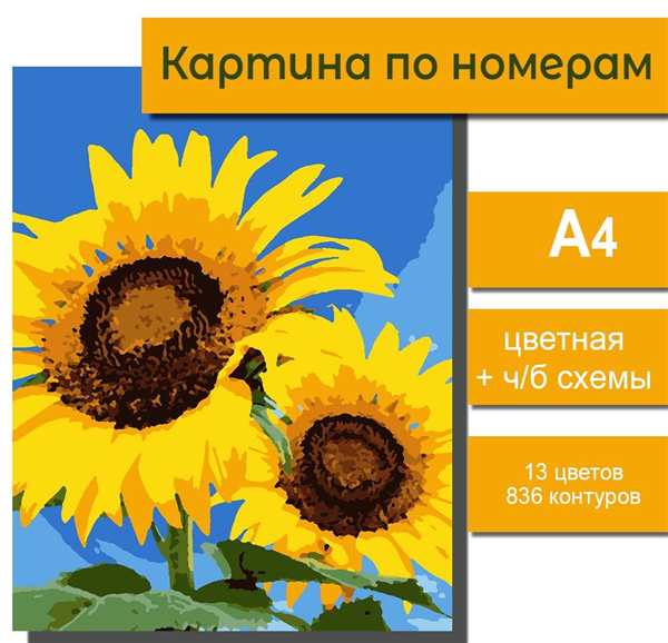 Раскраска Подсолнухи в вазе
