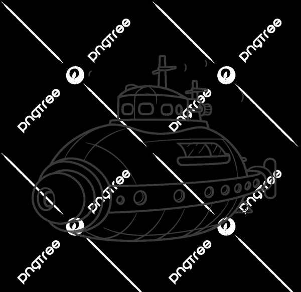 Подводная лодка раскраска