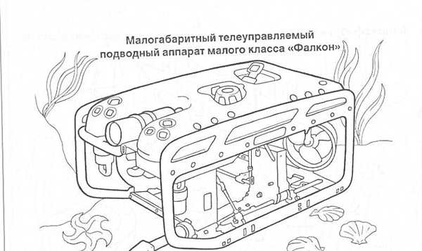 Подводная лодка раскраска