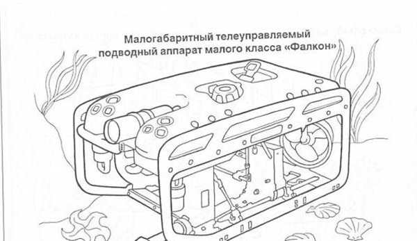 Подлодка раскраска