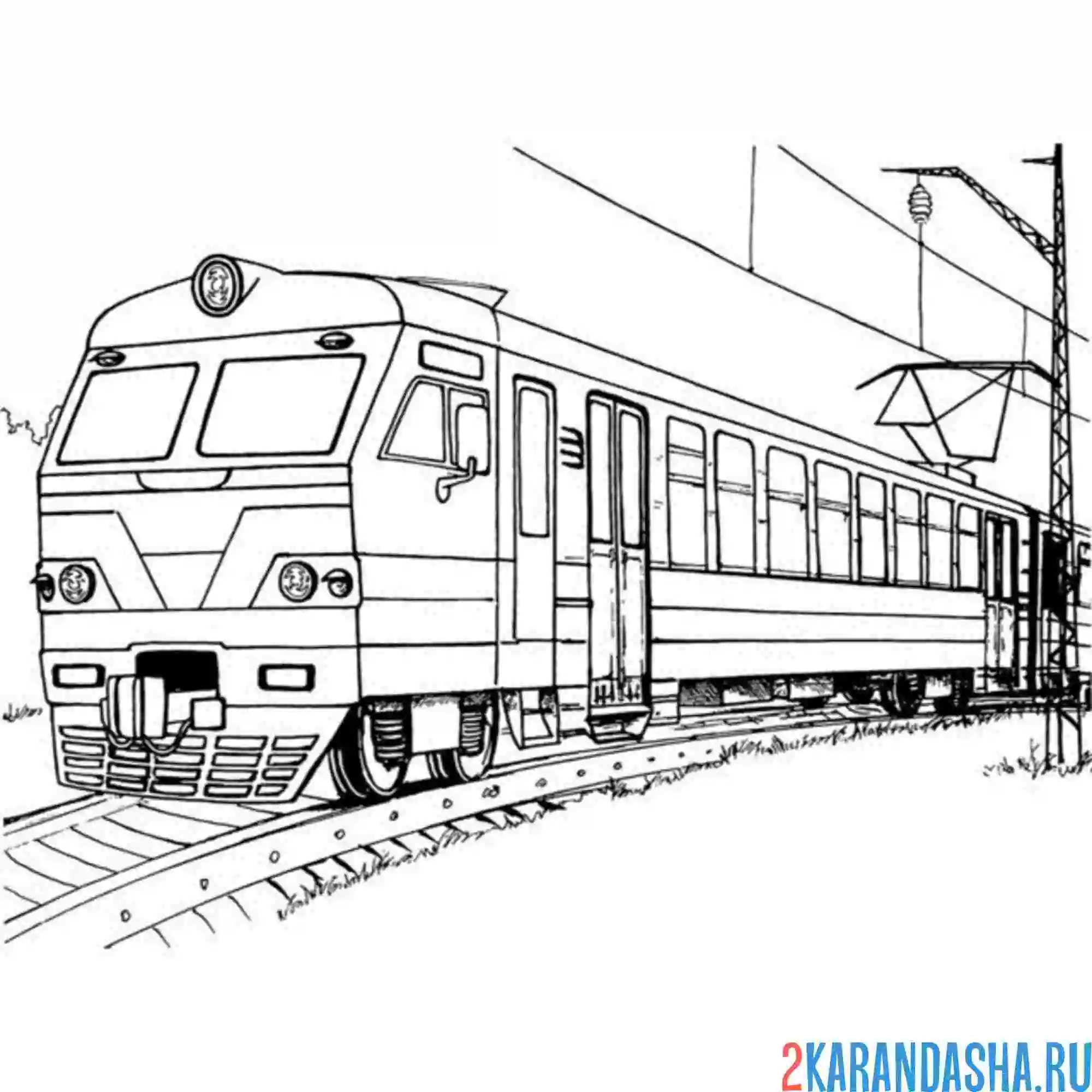 Раскраска метро