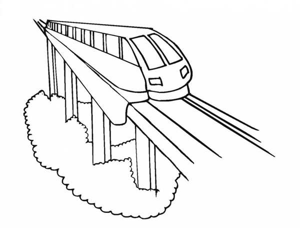 Метро раскраска Московское метро 81-717