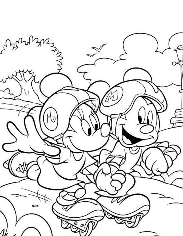 Mickey Mouse Clubhouse раскраска