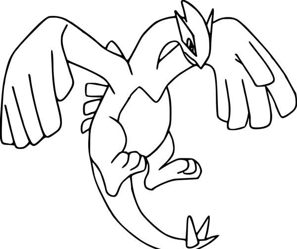 Раскраска покемонов Zorua