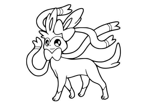Раскраска Покемона СимипурCreative Coloring Fun