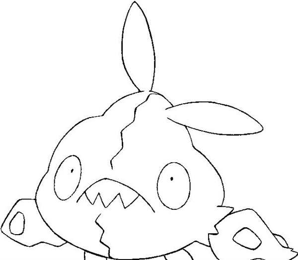 Pokemon Unite раскраска