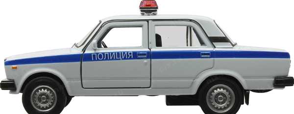 Раскраска Полицейская машина