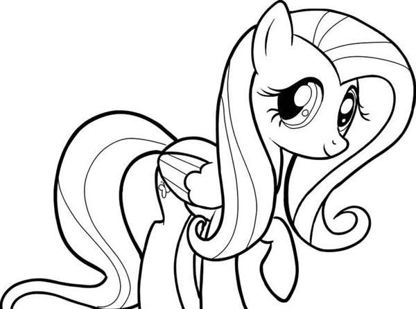 My little Pony раскраска Рарити