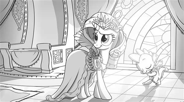 My little Pony раскраска