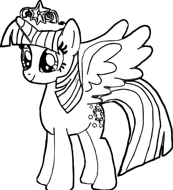 My little Pony раскраска Рарити