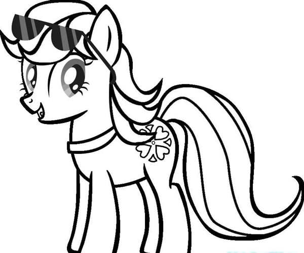 My little Pony Старлайт Глиммер раскраска