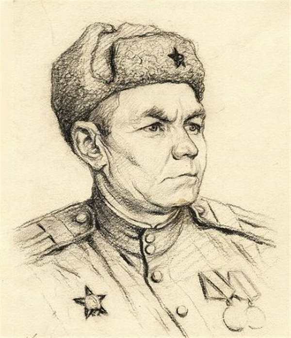 Рисунок солдату