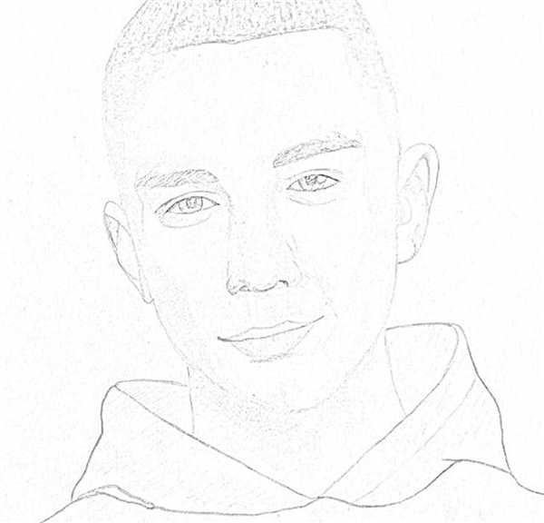 Раскраска Портрет ТимаCreative Coloring Fun