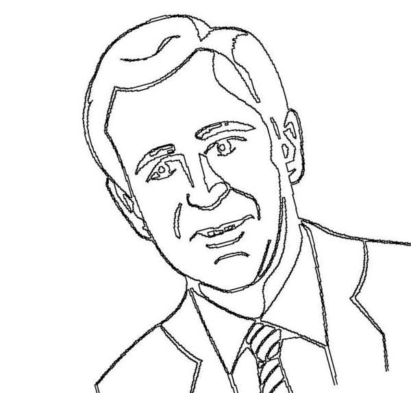 Раскраска Портрет ТимаCreative Coloring Fun