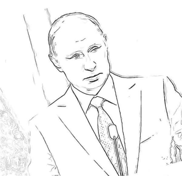 Барак Обама рисунок