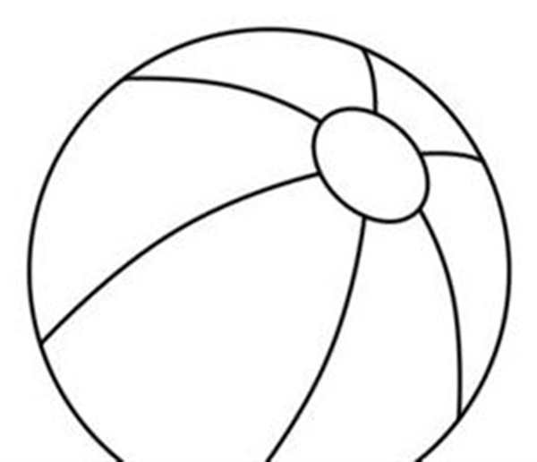 {Ball Coloring Page}