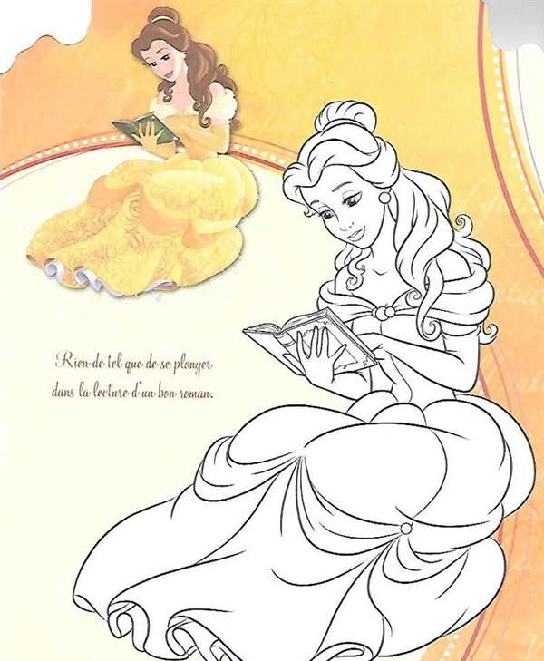 Бель с книгой
